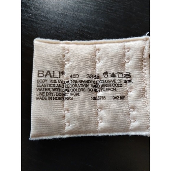 Bali Bra 40D Passion for Comfort Minimizer Underwire Flesh Tone - Picture 6 of 9